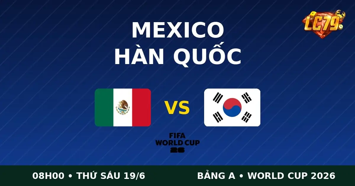 Nhận Định Mexico vs Hàn Quốc World Cup 2026