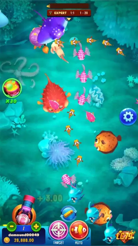 Trải nghiệm Ocean Carnival LC79 — ảnh gameplay