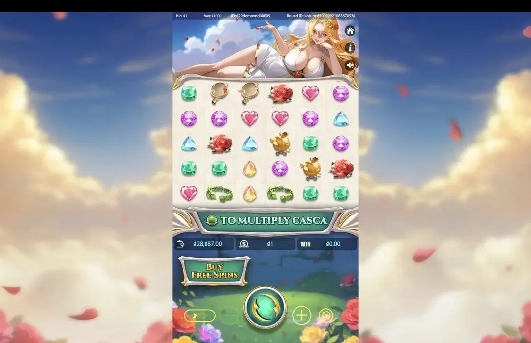 Ảnh giao diện chính game Aphrodite's Blessing (Kingmidas #) (slot) chơi tại LC79