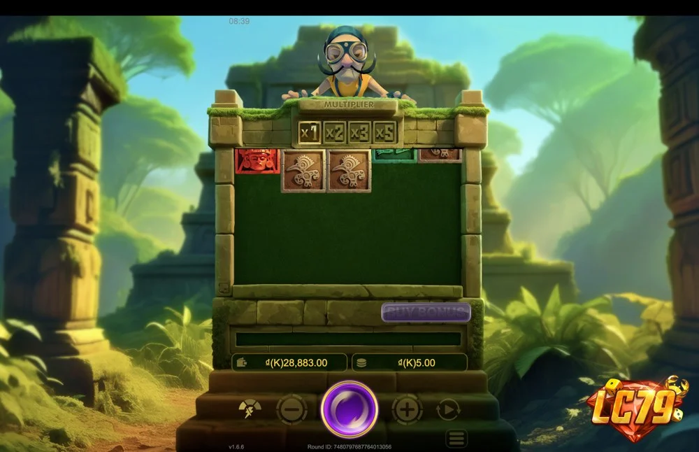 Ảnh màn hình gameplay game UGO Aztec Gold (slot JDB) chơi tại LC79