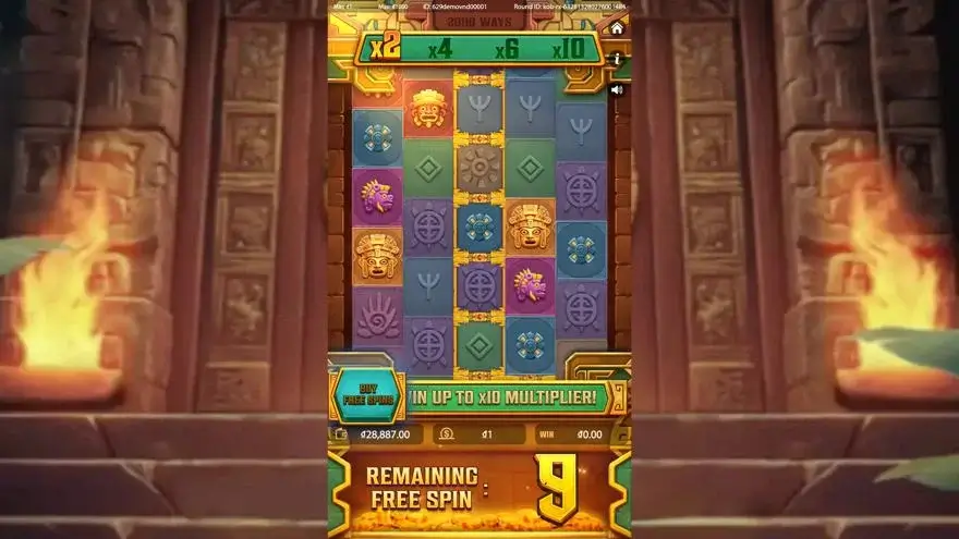 Ảnh màn hình gameplay game Aztec Fortune (Kingmidas #) (slot) chơi tại LC79