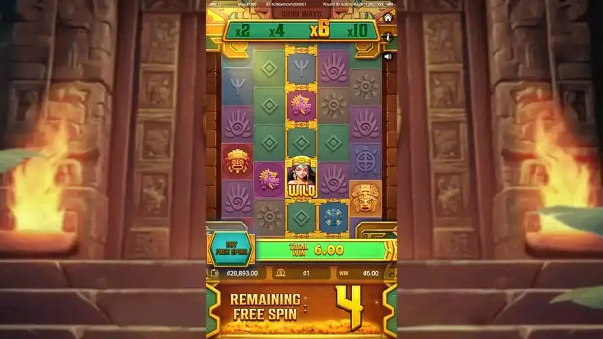 Ảnh bảng biểu tượng & tính năng game Aztec Fortune (Kingmidas #) (slot) chơi tại LC79