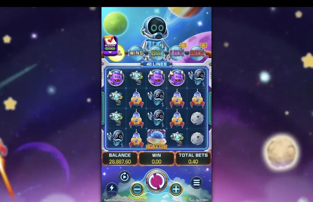 Ảnh giao diện chính game cách chơi war of the universe lc79 (slot) chơi tại LC79