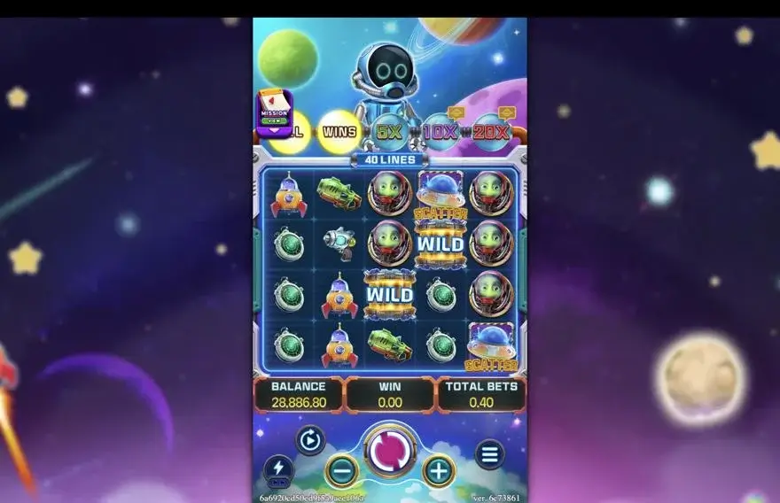Ảnh bảng biểu tượng & tính năng game cách chơi war of the universe lc79 (slot) chơi tại LC79