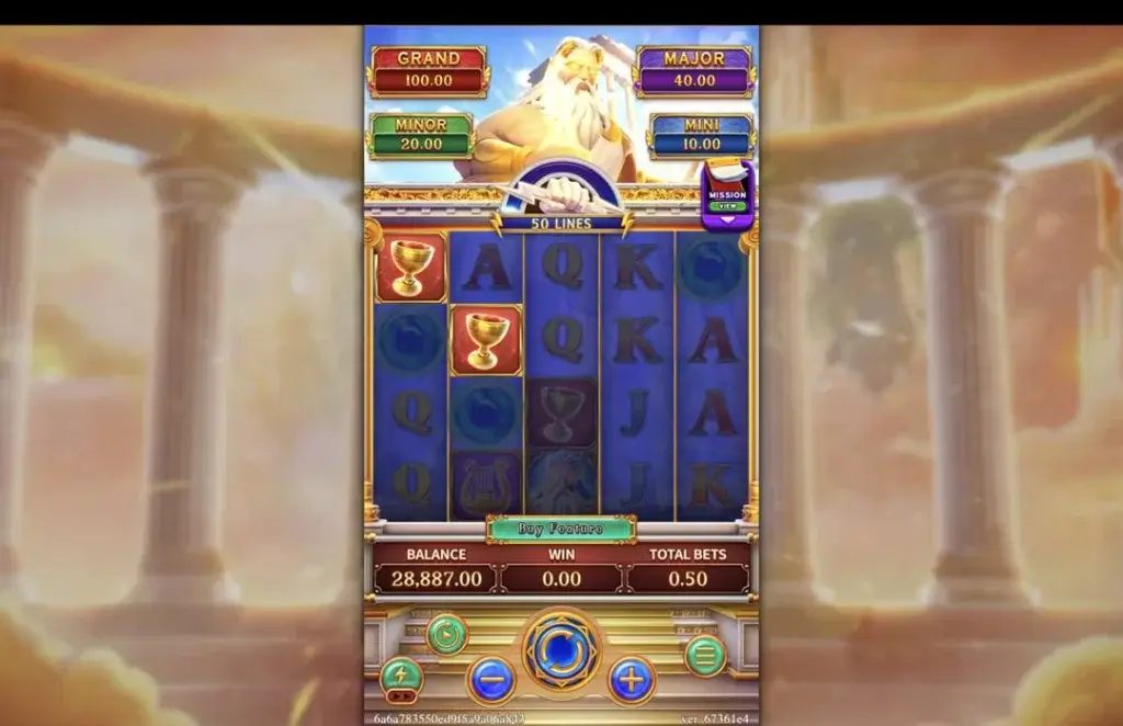 Ảnh giao diện chính game cách chơi zeus lc79 (slot) chơi tại LC79
