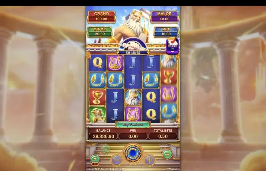 Ảnh màn hình gameplay game cách chơi zeus lc79 (slot) chơi tại LC79