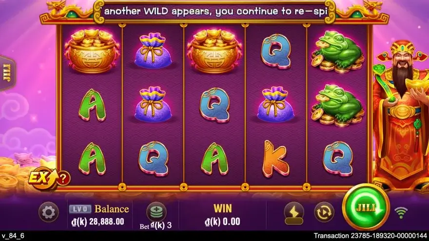 Ảnh bảng biểu tượng & tính năng game JILI CAISHEN (slot JILI) chơi tại LC79