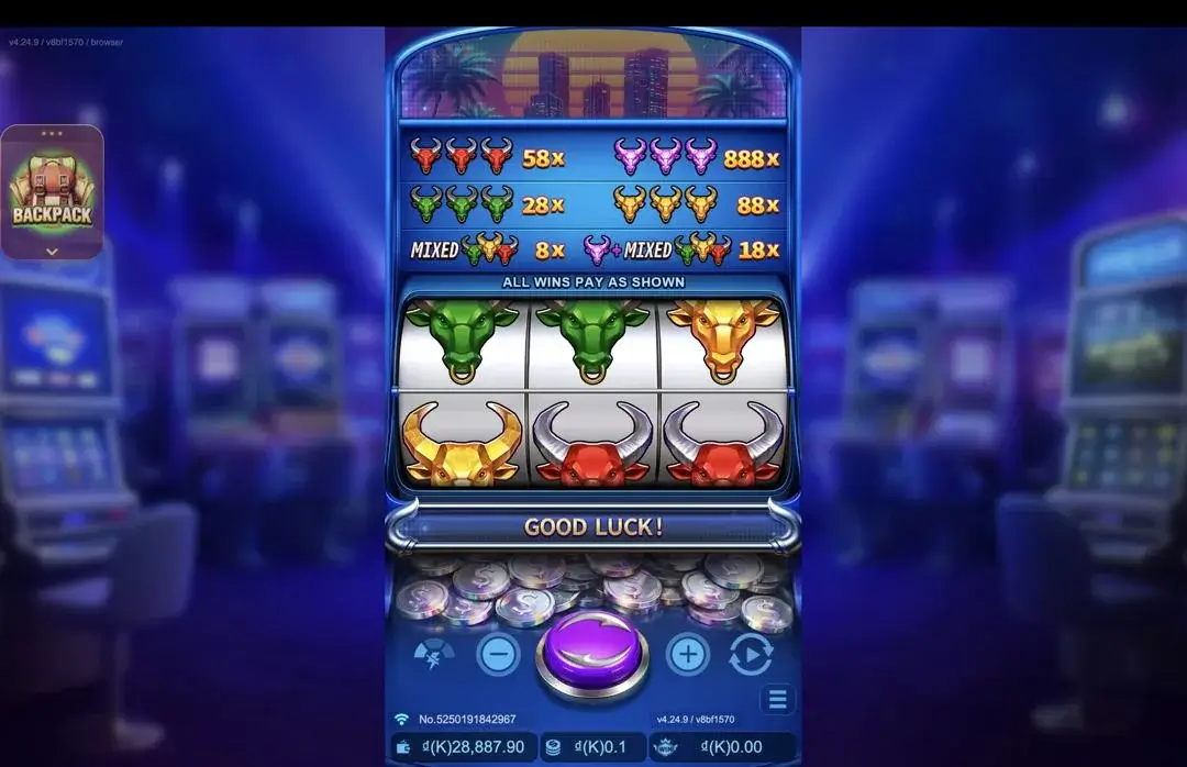 Ảnh giao diện chính game Super Niubi Deluxe (slot JDB) chơi tại LC79