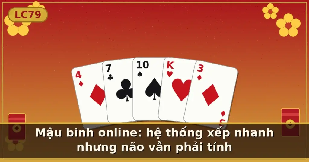 Mậu binh online: hệ thống xếp nhanh nhưng não vẫn phải tính — LC79