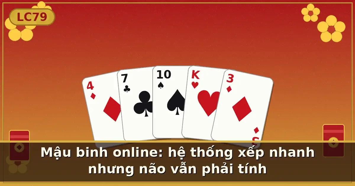 Mậu binh online: hệ thống xếp nhanh nhưng não vẫn phải tính — LC79