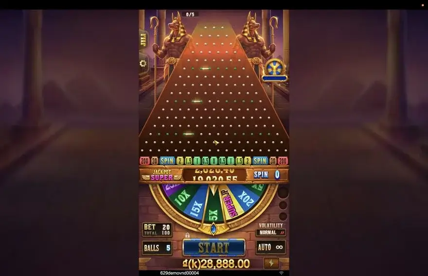 Ảnh màn hình gameplay game Win Drop (slot JILI) chơi tại LC79