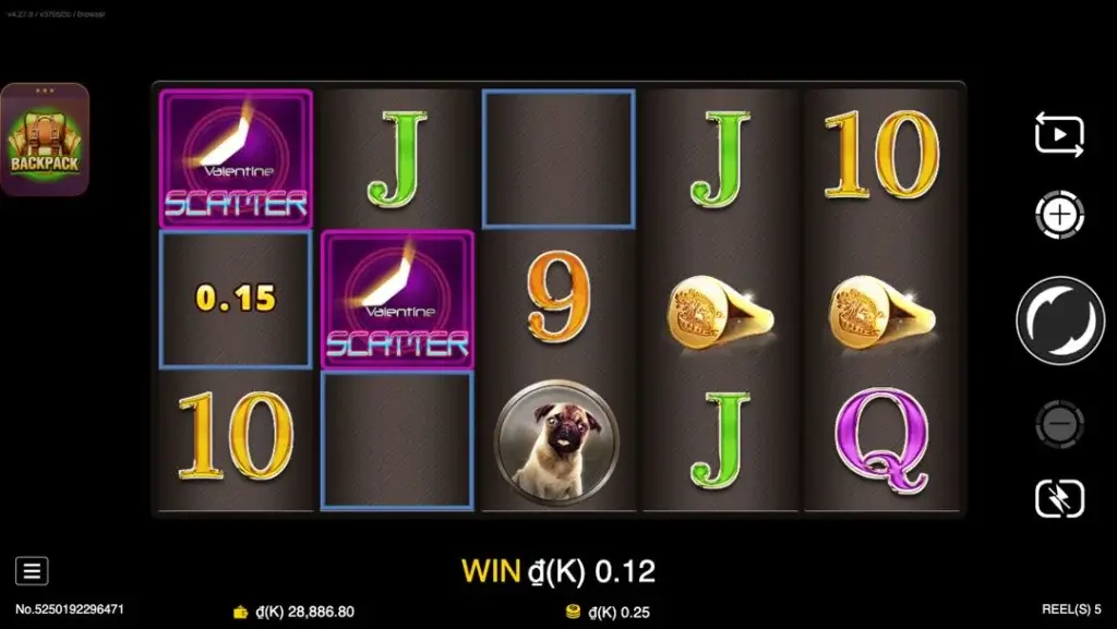 Ảnh giao diện chính game Kingsman (slot JDB) chơi tại LC79