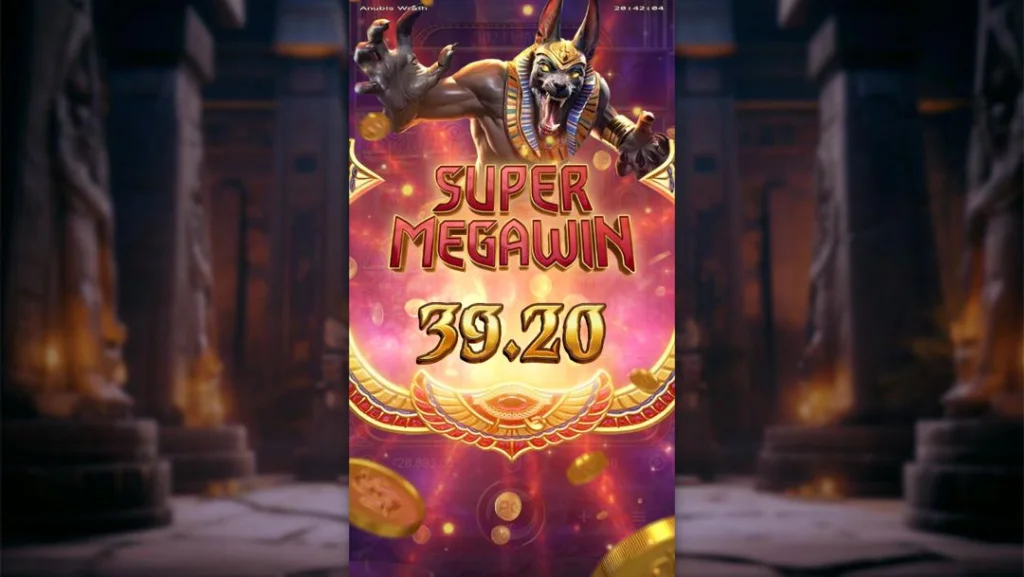 Ảnh giao diện chính game Anubis Wrath (slot PG) chơi tại LC79