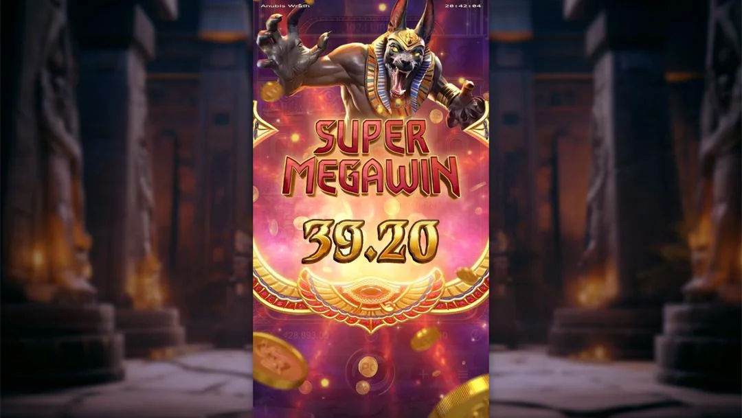 Ảnh giao diện chính game Anubis Wrath (slot PG) chơi tại LC79