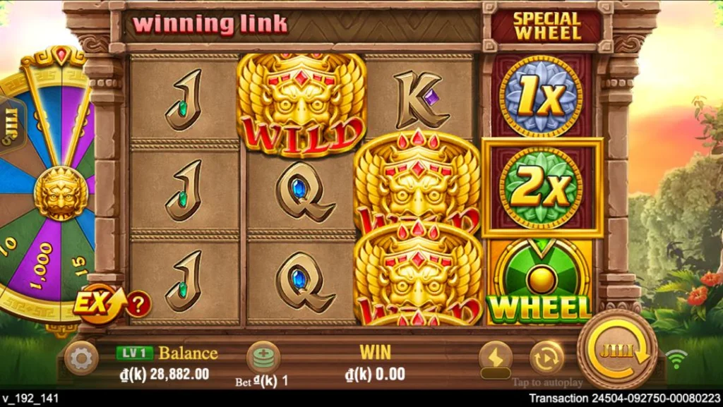 Ảnh giao diện chính game Fortune Gems 2 (slot JILI) chơi tại LC79