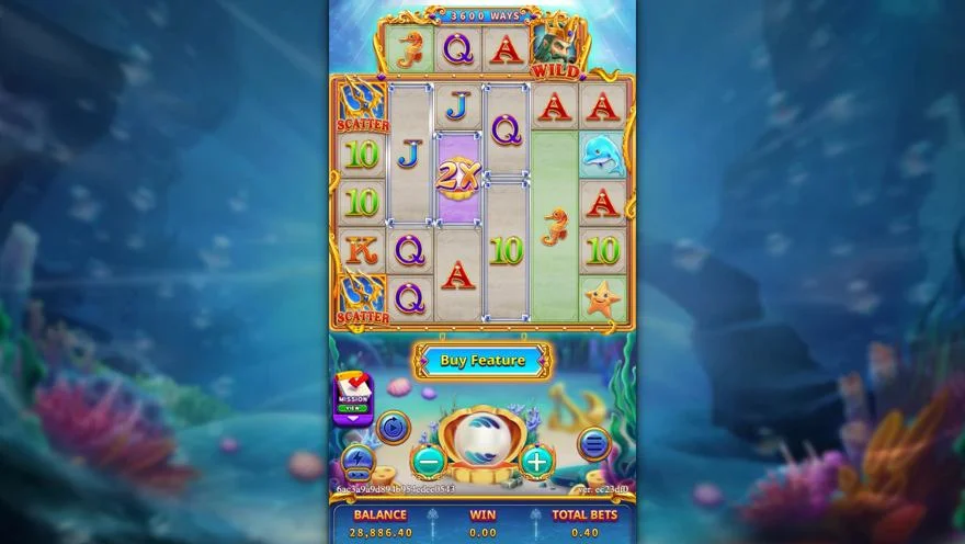Ảnh màn hình gameplay game GRAND BLUE (slot FC) chơi tại LC79